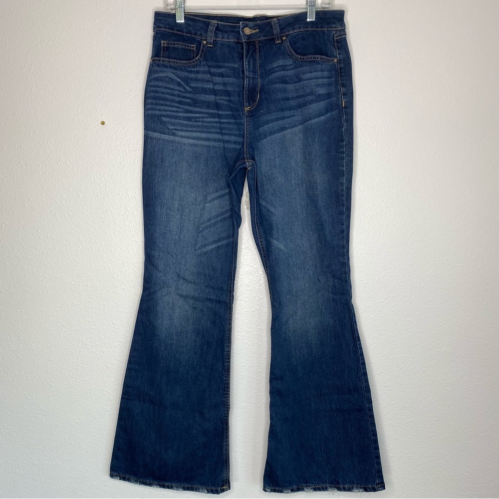 Sound Style Jeans Super High Rise Easy Flare Jeans Size 12